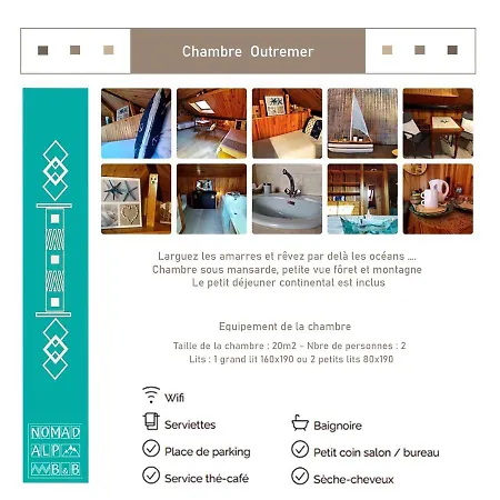 Nomad Alp Bed & Breakfast Marthod
