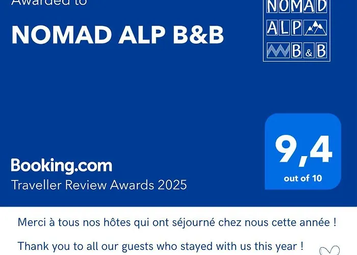 Bed & Breakfast Nomad Alp Marthod
